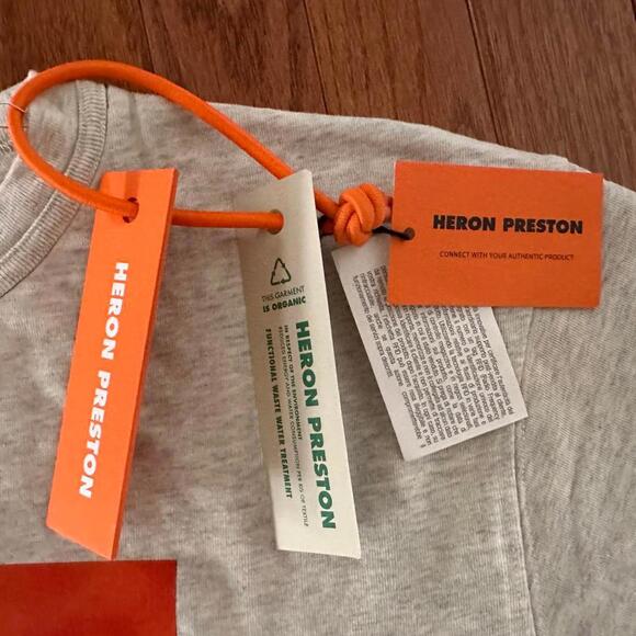 NWT Heron Preston Censored Streetwear Oversized S Graphic Tee, Includes COA - Picture 8 of 10